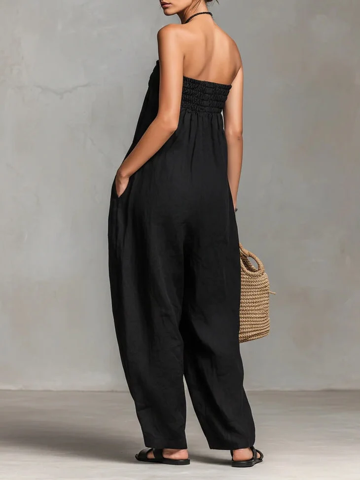 Nina™ - Eleganter Trägerloser Jumpsuit
