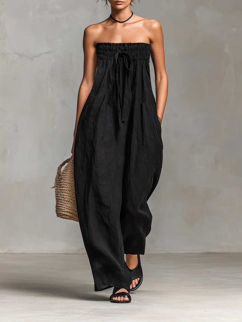 Nina™ - Eleganter Trägerloser Jumpsuit