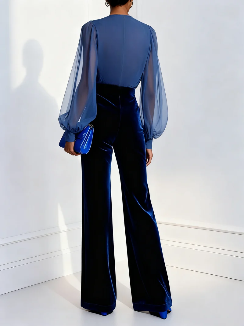 Maud™ - Eleganter Jumpsuit mit V-Ausschnitt