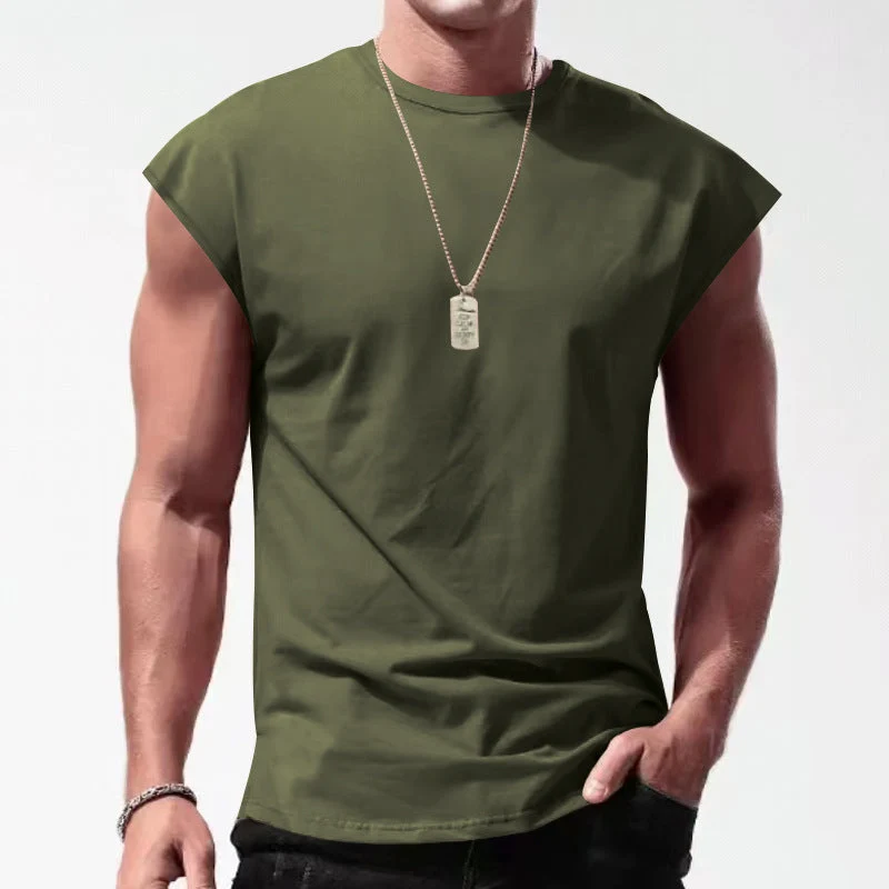 Herren modernes Oversize T-Shirt mit kurzem Ärmel Drune