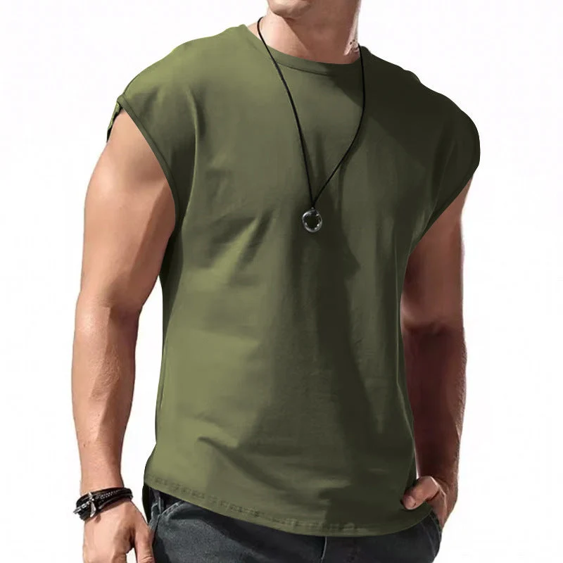 Herren modernes Oversize T-Shirt mit kurzem Ärmel Drune