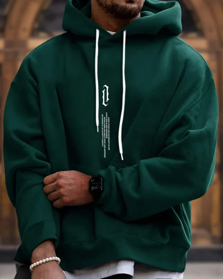 Herren Stylischer Hoodie Für Lässigen Komfort