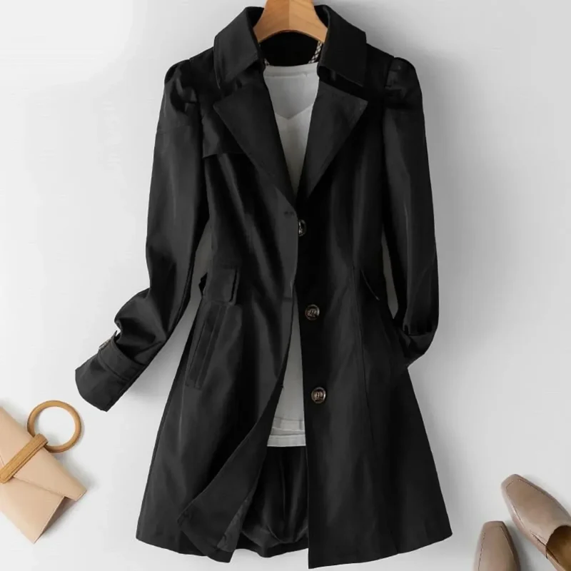 Drune | Wasserabweisender Trenchcoat für Frauen im Frühling