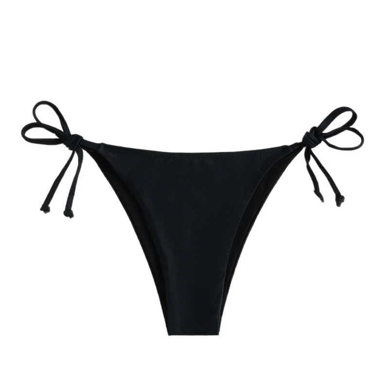 Damen Bikinislip mit verstellbaren Seitenbändern und hohem Beinausschnitt Drune