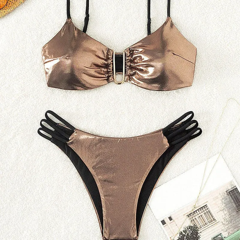 Damen Bikiniset mit modischem Schnitt und elegantem Detail Drune