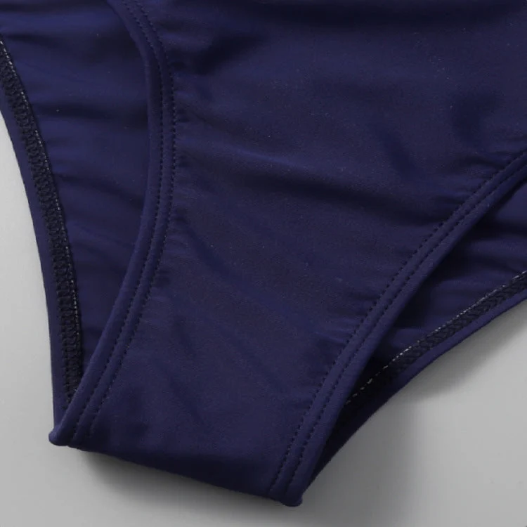 Damen Bikini-Set mit innovativem Knoten-Design und hoch geschnittenem Höschen Drune