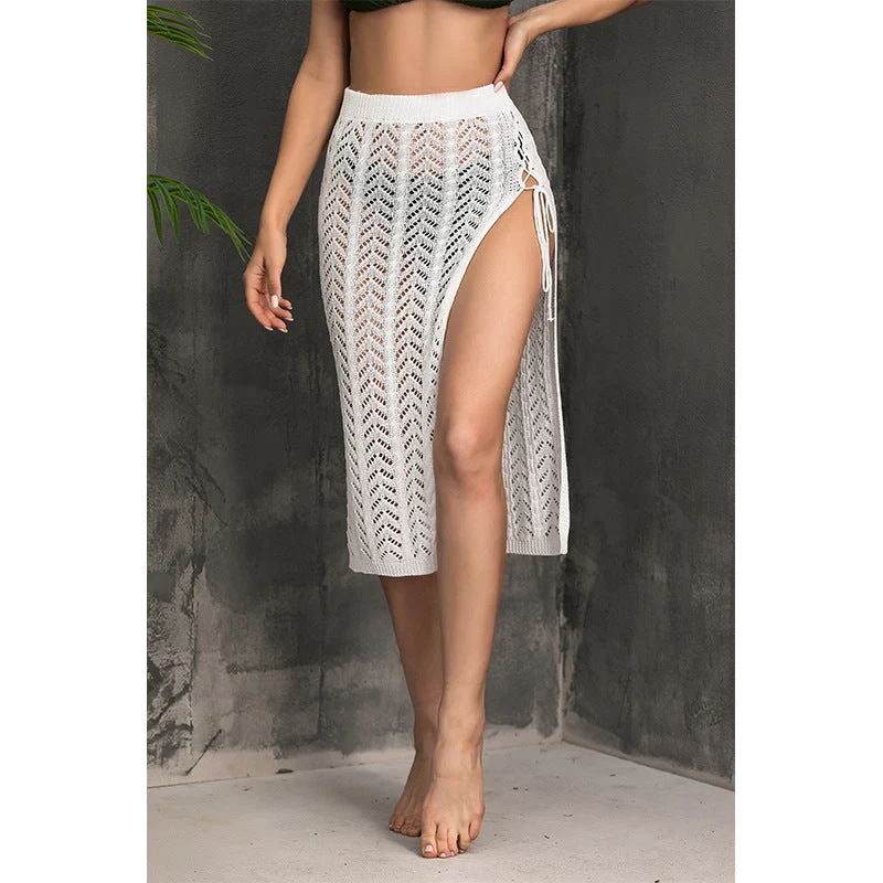 Damen Strandrock im eleganten Häkeldesign Drune