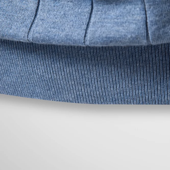 Luca™ - Luxuriöses Geripptes T-Shirt