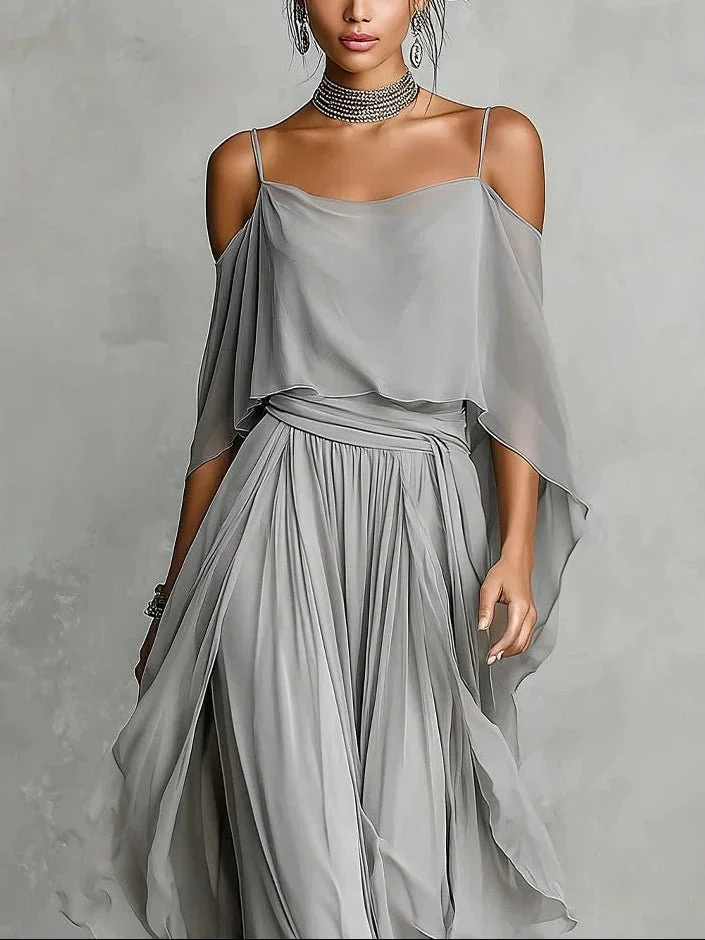 Selene™ - Elegantes Fließendes Maxikleid