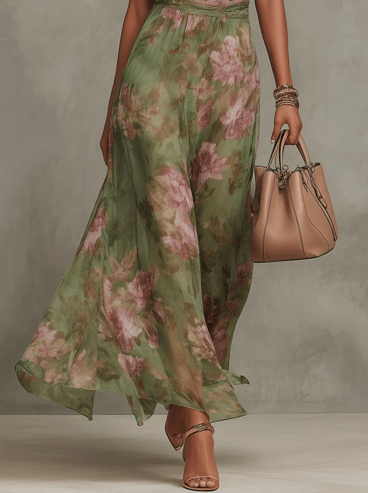 Livia™ - Florales Halter-Maxikleid