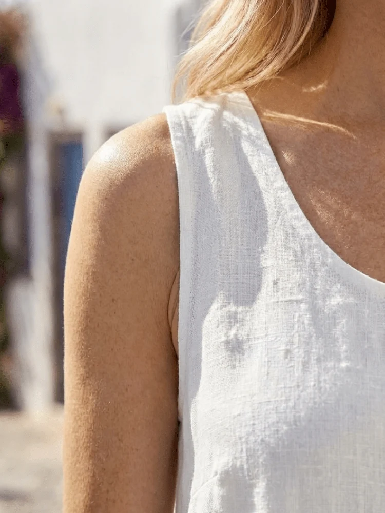 Ismera™ - Entspanntes Rundhals-Midikleid