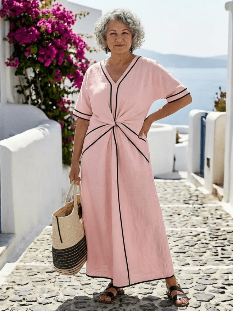 Linnea™ - Midikleid mit geraffter Taille