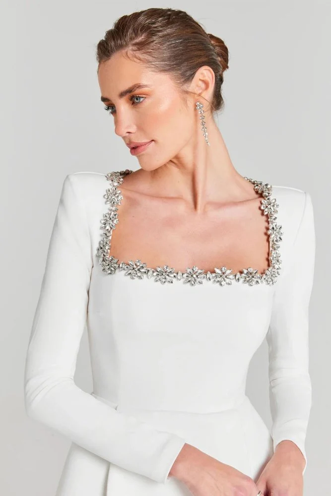 Barbara - Minikleid aus Samt