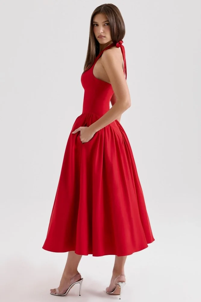 Shannah | Elegantes Midi-Kleid