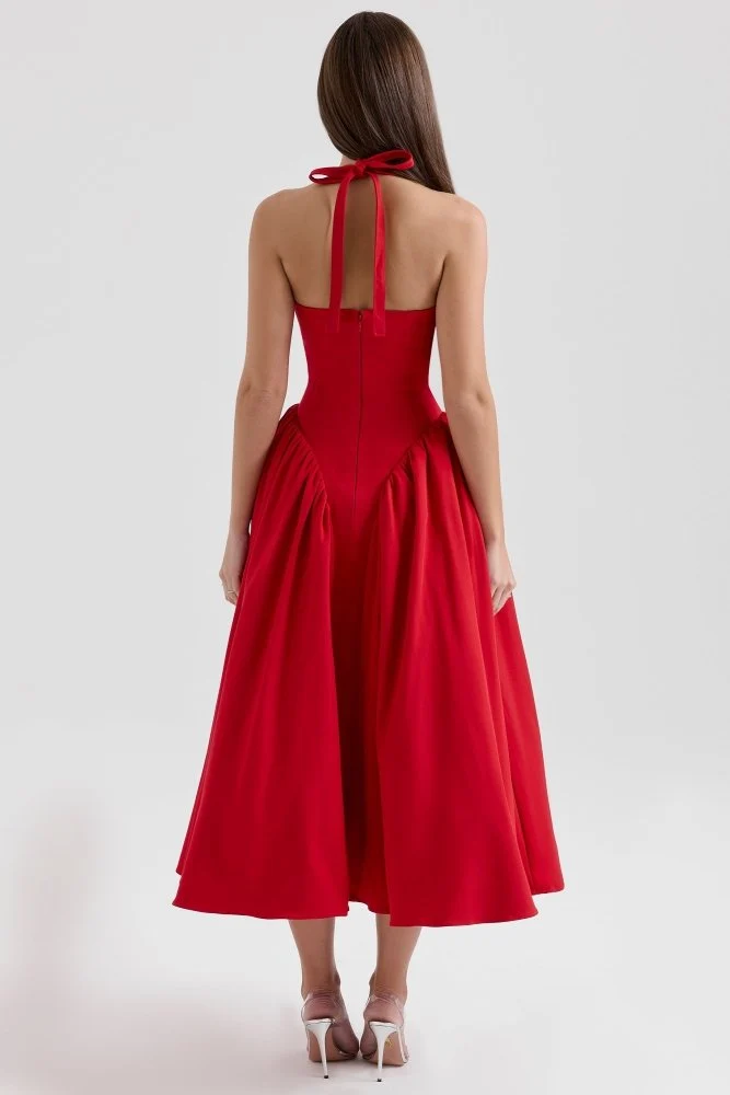 Shannah | Elegantes Midi-Kleid