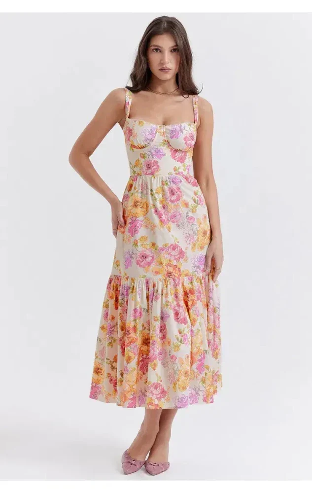 Elia | Midi Kleid