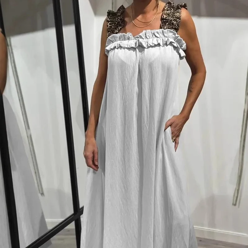 Tabea | Lässiges ärmelloses Kleid mit Taschen