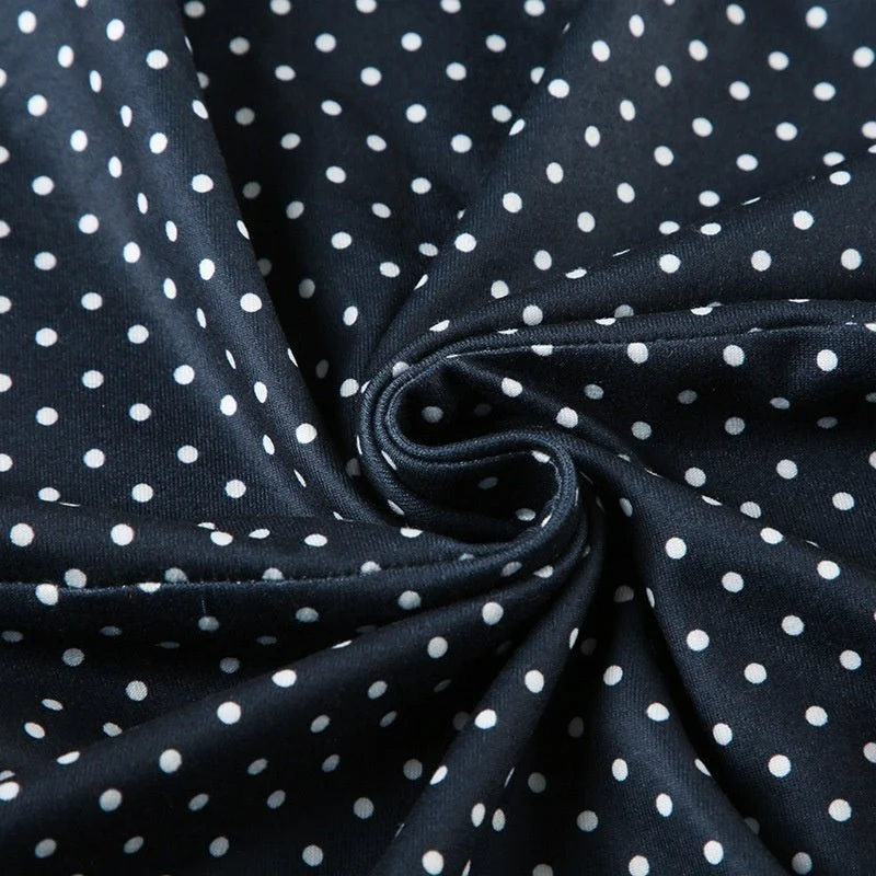 Jane | Gepunktetes Minikleid