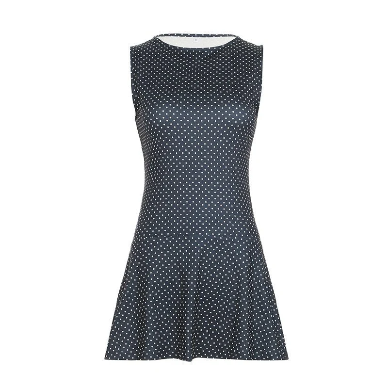 Jane | Gepunktetes Minikleid