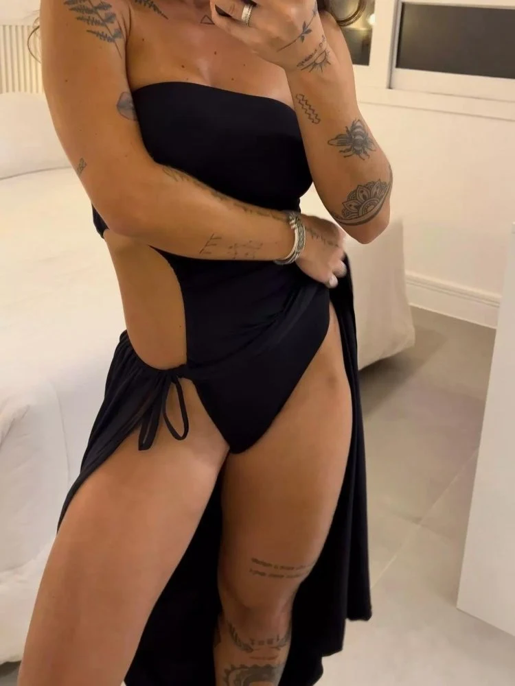 Celestine | Bandeau Midi-Kleid