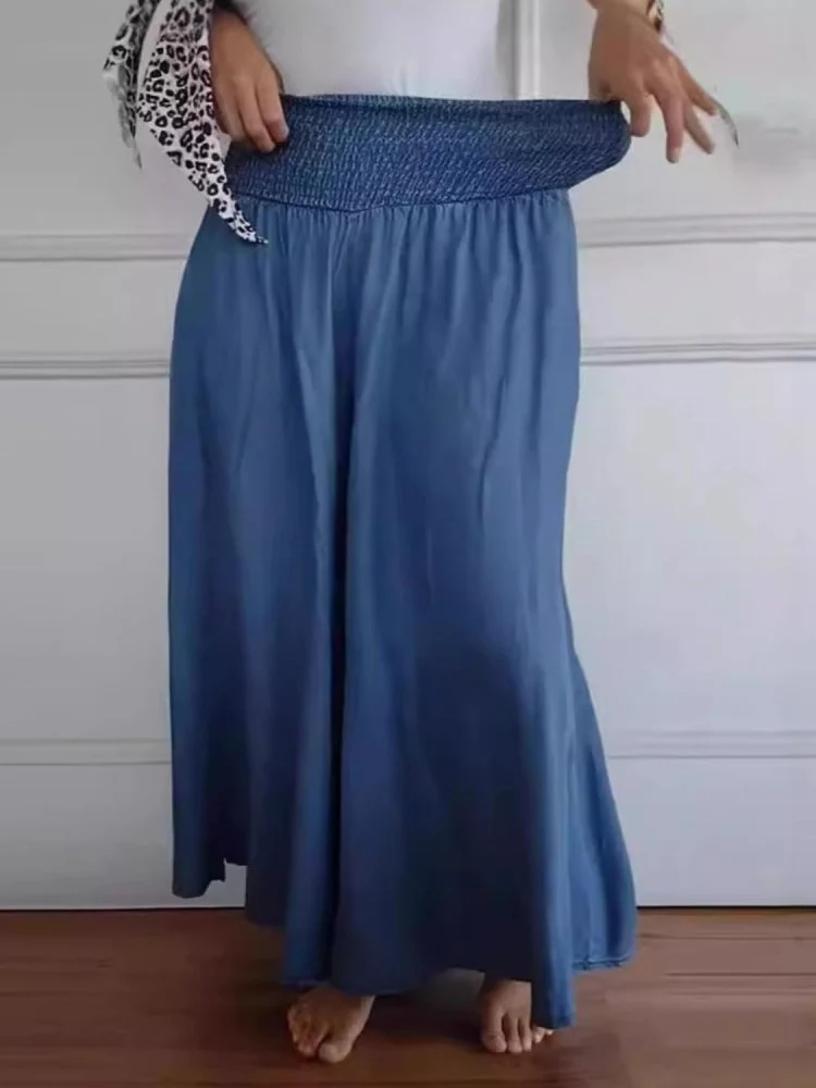 Marlene | Weit geschnittene Baumwollhose für den Sommer