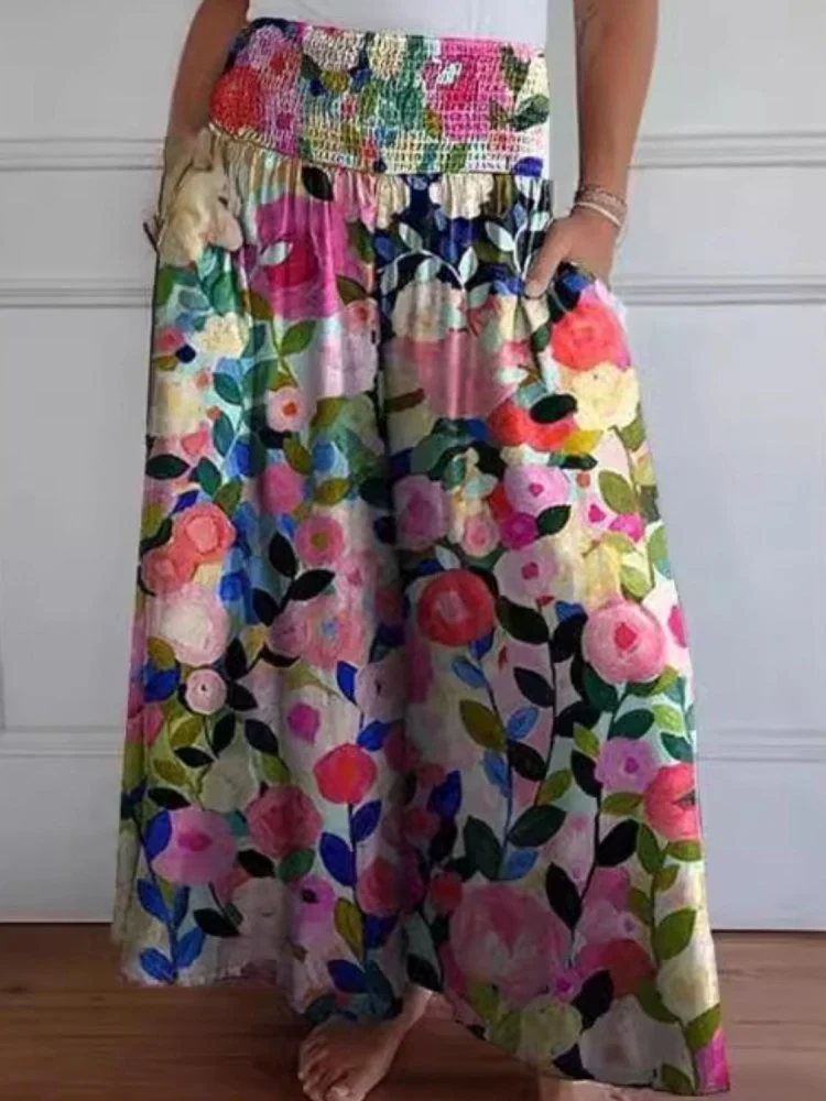Marlene | Weit geschnittene Baumwollhose für den Sommer