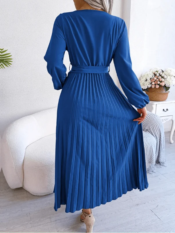 Naomi | Plissee Kleid Festlich