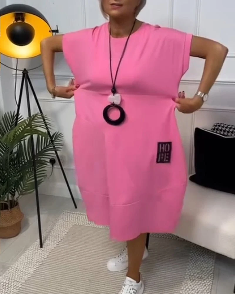 Zuzanna | Luftiges Sommerkleid mit Rundhalsausschnitt