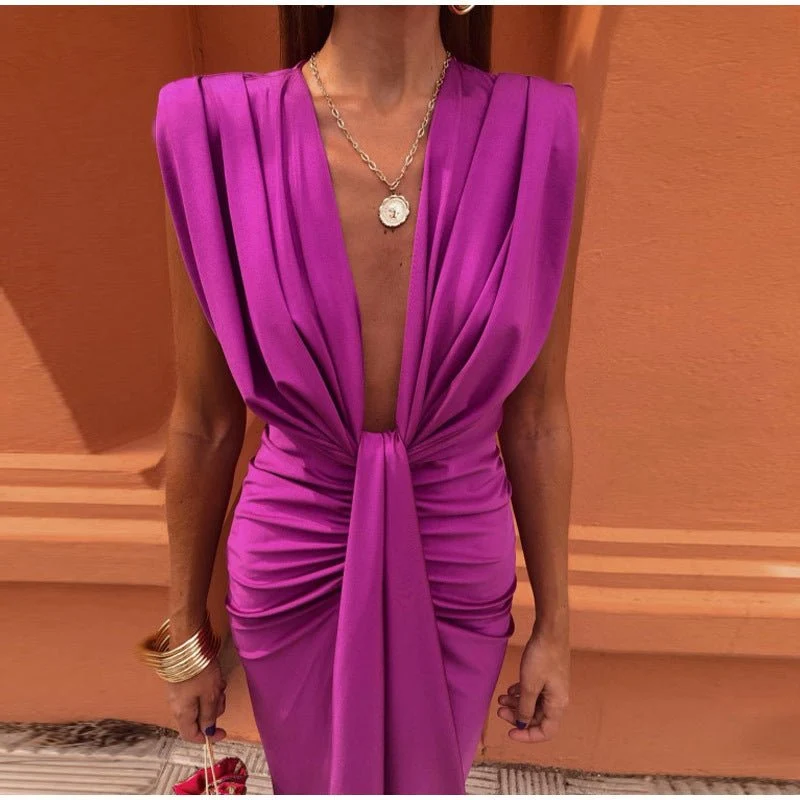 Isabelle - Partykleid mit tiefem Ausschnitt