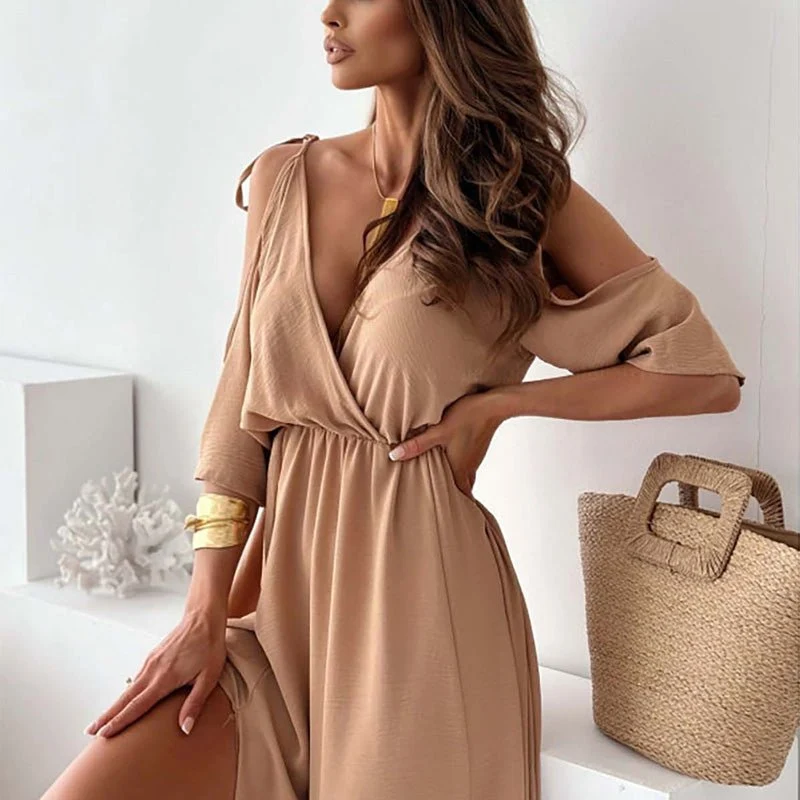 Sienna | Elegantes Kleid mit Seitenschlitz
