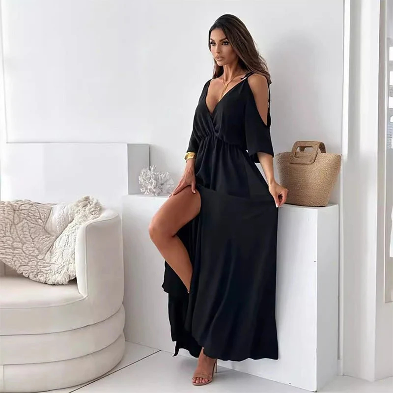 Sienna | Elegantes Kleid mit Seitenschlitz