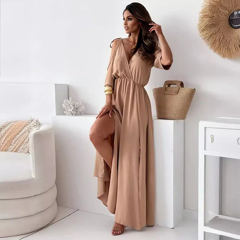 Sienna | Elegantes Kleid mit Seitenschlitz