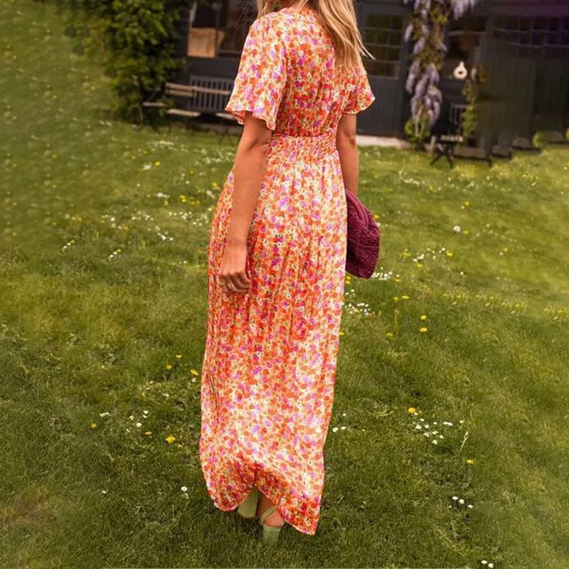 Romy | Sommerkleid mit V-Ausschnitt