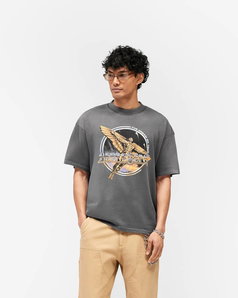 Golden Tour T-Shirt - Sun Fade Grey