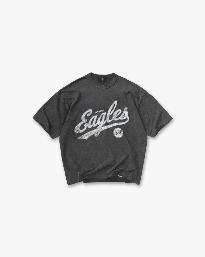 Philadelphia Eagles x Represent T-Shirt - Vintage Grey