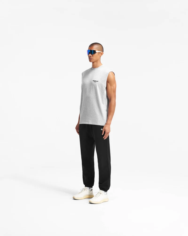 Team 247 Oversized Tank - Ash Grey