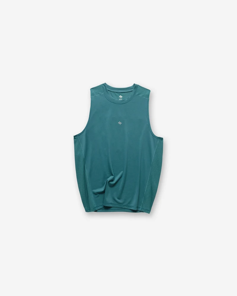 247 Numbers Vest - Teal