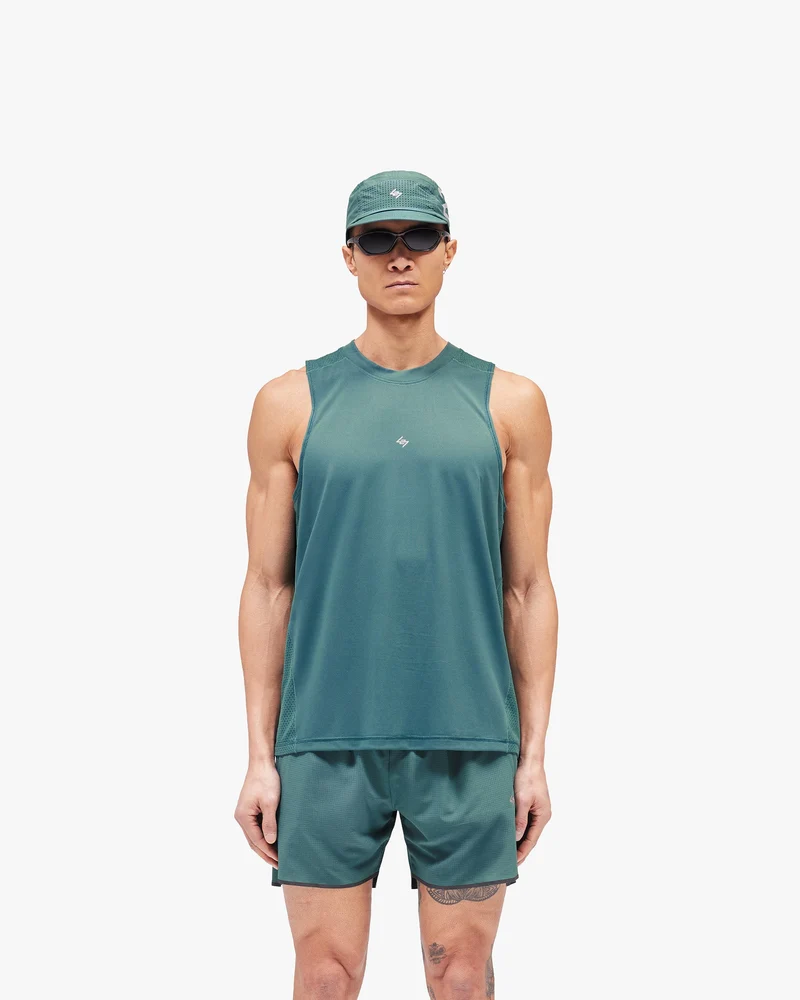 247 Numbers Vest - Teal