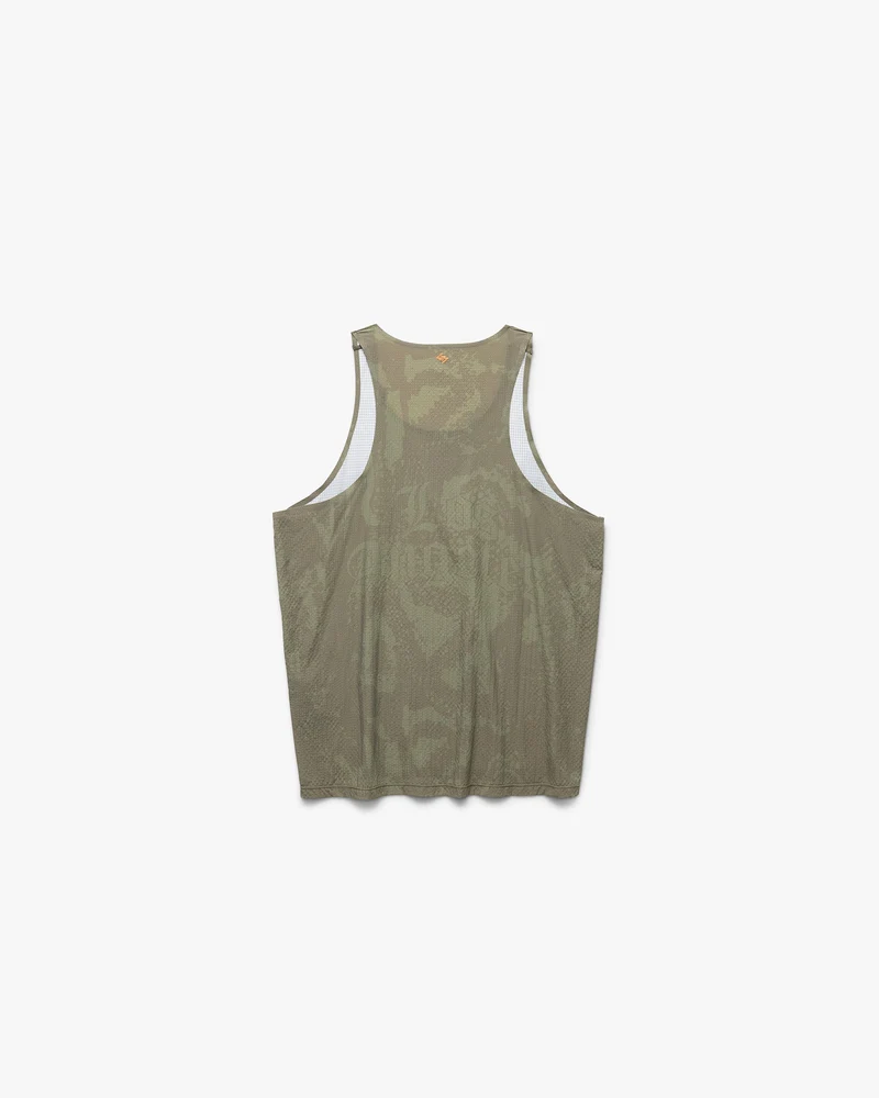 247 Los Angeles Singlet - Aged Khaki