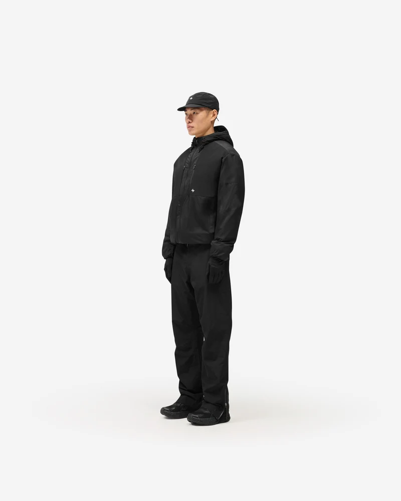 247 Panelled Insulated Jacket - Black