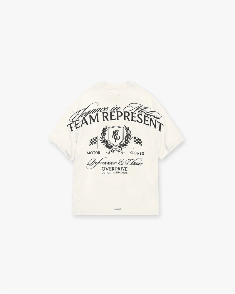 Crest T-Shirt - Flat White