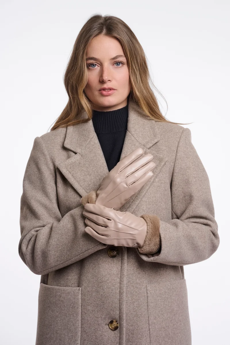 Rino & Pelle Arca Gloves - Pearl Taupe