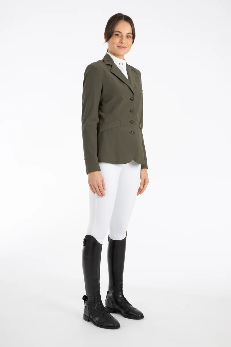 Lady tech fabric horse riding jacket, model CINDY