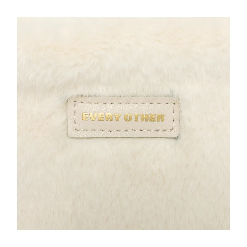 Every Other Baguette Cross Body Shoulder Bag - Off White