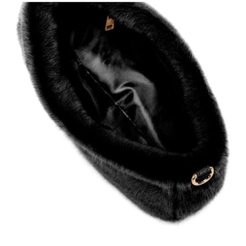 Every Other Baguette Cross Body Shoulder Bag - Black