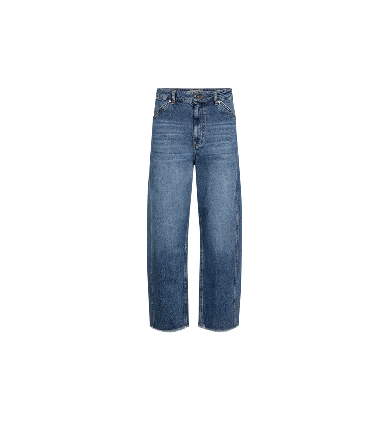 Mos Mosh Elva Antonie Ankle Jeans - Blue