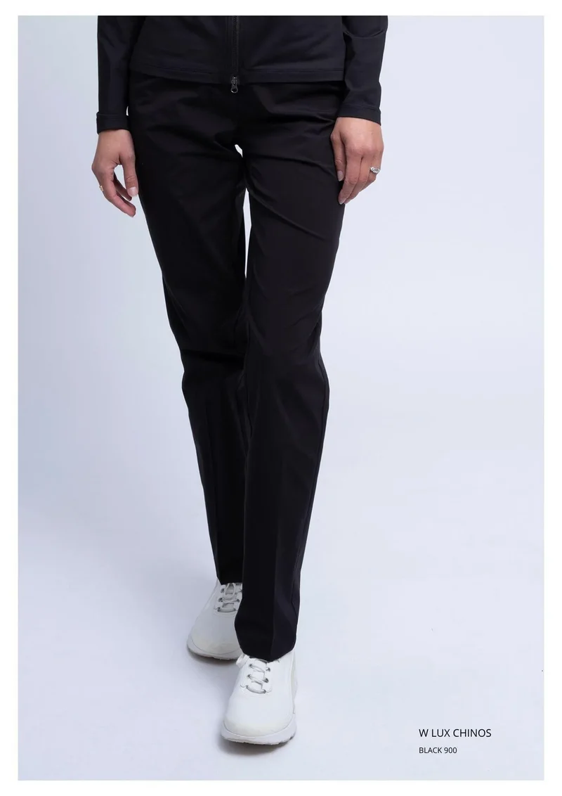 W LUX CHINOS BLACK