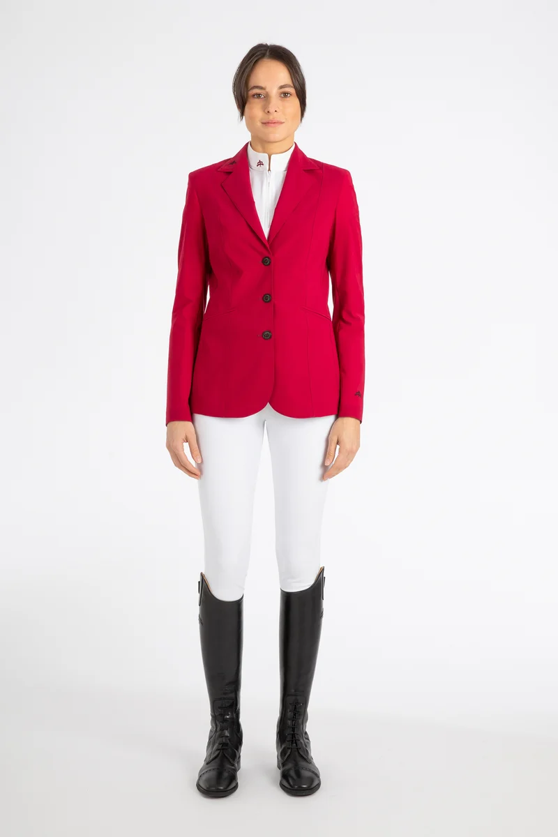 Lady horse riding jacket model ALTEA tech fabric