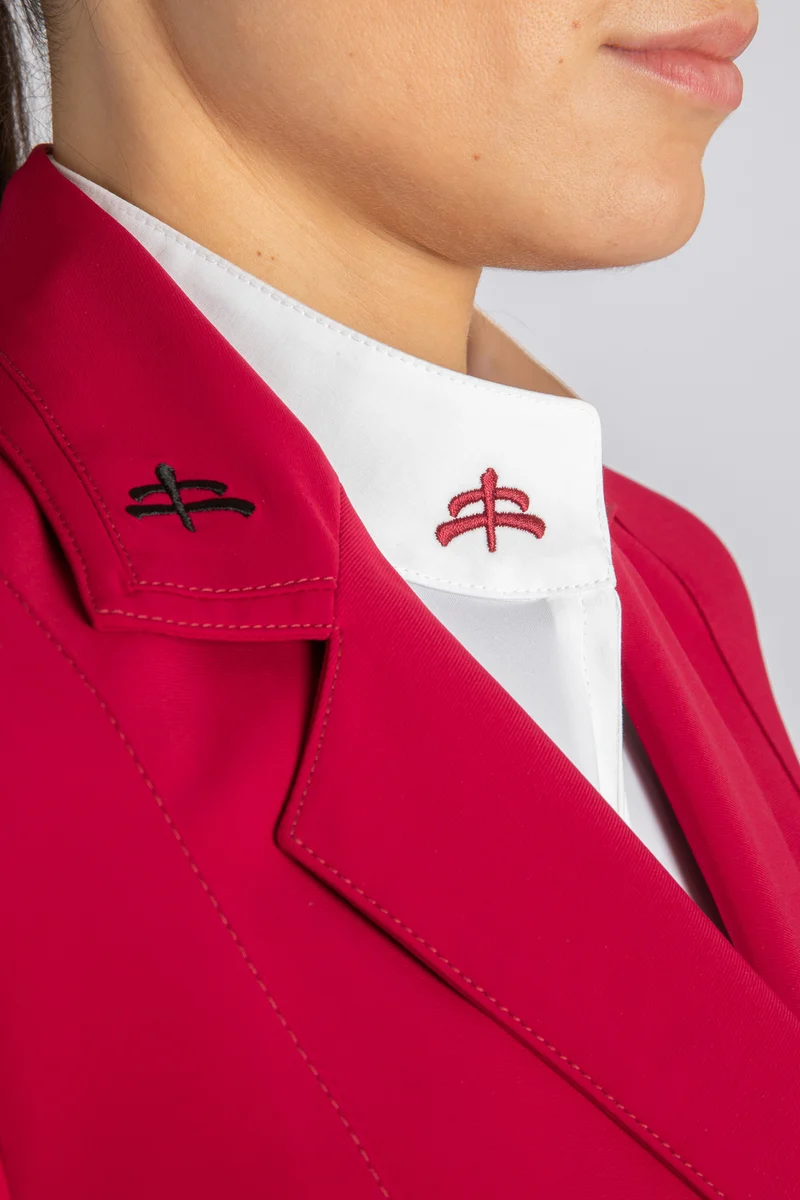 Lady horse riding jacket model ALTEA tech fabric