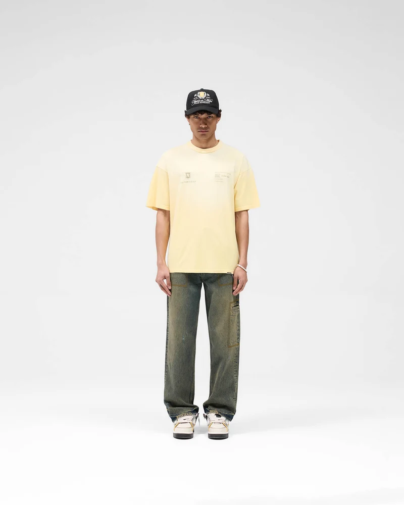 Team Rep T-Shirt - Light Yellow